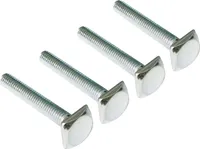 4 matice s T-drážkou M6x40mm Adaptér T-drážky střešního nosiče Matice s T-drážkou 13x13mm
