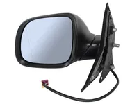 Spiegelkappe Außenspiegel Gehäuse + Rahmen + Blende Abdeckung LINKS für VW  T5 2003-2009 / Caddy III 2K 2003- 