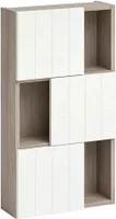 Hängeschrank Polar, 39,5 x 15 x 78,5 cm, Eiche weiß, matt