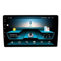 Farrot Car Multimedia Player 2 DIN, 9 Zoll, Android 10.1 Stereo, GPS, DSP-Effekt, Dual-Din-, DAB- und FM-Radioempfänger-Unterstützung, WiFi-Verbindung, für Android / iOS-Telefon, + LEDÜberwachungskamera