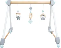 roba Spieltrapez miffy®, Spielbogen für Babys, höhenverstellbare Spielelemente aus Holz mit Beißring