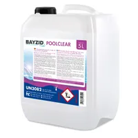1 x 5 Liter BAYZID® Poolclear - Trübungsbeseitigung für Pool-Filter mit Kartuschen & Filterballs