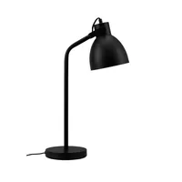 Tischlampe, Tischleuchte, Nachttischlampe, Schreibtischlampe, LED Leselampe  schwarz