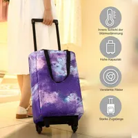 Freetoo Einkaufstrolley, 2in1 Einkaufsroller Tasche Auf Rollen, Einkaufswagen, Faltbare abnehmbare Einkaufstasche mit Rädern, Handwagen, Einkaufswagen, Einkaufshilfe Roller