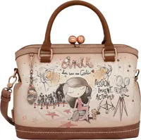 Anekke Handtasche Umhängetasche Hollywood Kiss Clasp Bag Multicolor mehrfarbig