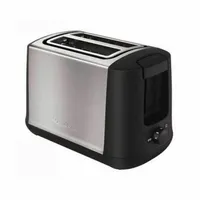 Moulinex Classic 2 Reb – Toaster, Leistung 1400 W, Edelstahl, Grau