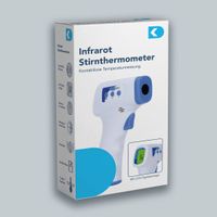 Klinisch validiertes Infrarot-Stirnthermometer für präzise Messungen im medizinischen Bereich und zu Hause