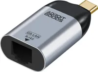AdroitGoods Adaptér Usb-C na Ethernet - 10/100/1000 Mb/s - Gigabitová síť LAN