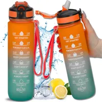 Tressari Trinkflasche Isaiass orange-grün 1 l