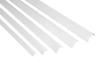 LEMAL U-Profil PT5, PVC Kunststoff weiß für 12,5mm Rigipsplatten
