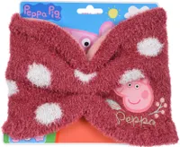 Peppa Wutz Pig Kinder Schal Schlauchschal Loop Snood, Farbe:Pink
