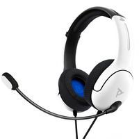 PDP PS4/PS5 LVL40 Wired Stereo Gaming Headset, weiß