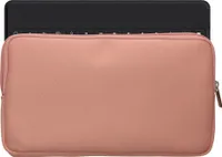 kwmobile Bluetooth Tastatur Cover kompatibel mit Logitech KEYS-TO-GO Hülle - Nylon Schutzhülle für Keyboard - Nylon Tasche mit Zipper - Pastell
