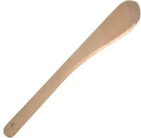 Holz-Pfannkuchenspatel schräg 30 cm | Küchenspatel aus Holz | Pfannkuchenwender | Küchenaccessoires aus Holz