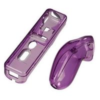 Hama Hardcase Kit for Nintendo Wii Remote Control, transparent-violet