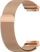 BStrap Milanese Armband für Xiaomi Amazfit Active Edge, rose gold