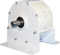 Generátor s permanentním magnetem,  v rámci EU, nízké otáčky pro domácí použití, 24 V, s podstavcem, 2000 W 300 ot/min