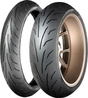 Paar Motorradreifen Dunlop 120/70-17 (58W) + 180/55-17 (73W) Qualifier Core