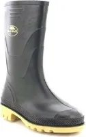 StormWells Junior Kinder Gummistiefel DF978 (36 EUR) (Schwarz)