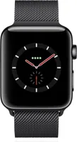 Apple Watch Series 3 42mm (A1891) Space Black Stainless Milanese Black CEL Neu