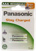 Panasonic Akku for DECT USE  -AAA Micro  1.20V  750mAh  2St.