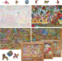 UNIDRAGON Original + IC4 Design Holzpuzzle Quezzle Amazing Cappadocia – Puzzle-Brettspiel, Puzzleteile in einzigartiger Form – 750 Teile, Erweiterungspaket