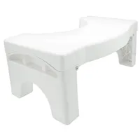 Toiletten-Fußhocker, Kunststoff