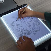 A3 Leuchttisch Zeichenplatte Lightpad mit USB Kabel für Designen Zeichnen Animation Skizzierung