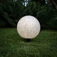 Dekoracja ogrodowa podświetlany Kamień 30cm
