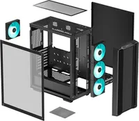 DeepCool CC560 V2 Midi Tower Black
