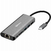 Sandberg 136-18 - USB-C Dock Adapter (HDMI, LAN, SD, USB, 61 W), Aluminium