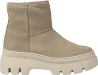 Paul Green Plateau Stiefeletten Damen 31363833313131 Beige 39 EU