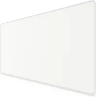 Titanwolf Gaming Mauspad XXL, 900 x 400 x 3 mm, Schreibtischunterlage, abwaschbar, rutschfeste Rückseite, Geschwindigkeit & Präzision, Weiß