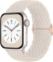 MMOBIEL Geflochtenes Uhrenarmband Kompatibel mit iWatch Band 42mm bis zu 49mm