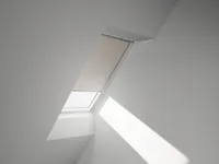 VELUX Verdunkelungsrollo uni beige manuell Rahmen aluminium DKL Y45 1085S