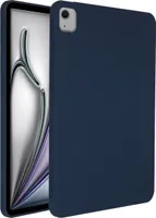 iPad Air 13 Zoll 2025 M3, iPad Air 13 inch 2024 M2 Hülle: Accezz Liquid Silicone Backcover met penhouder