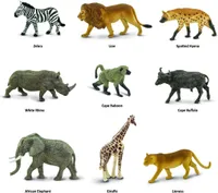 Safari 100409 - Spielfiguren-Set, Tiere aus Südafrika 3,25-9,5cm