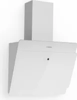 Klarstein digestor, šikmý digestor, tichý digestor, digestor s filtrom, nástenný digestor s 3 stupňami, digestor, digestor 60 cm, 350 m³/h, 68 W, biely