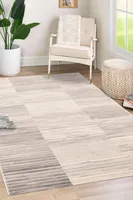 Conceptum Hypnose, Motto 4779, Teppich, Grau, 140 x 200 cm, 70 % POLYPROPYLEN / 30 % POLYESTER
