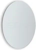 DEUSENFELD KK10 - Kosmetikspiegel Schminkspiegel zum Kleben, Klebespiegel, selbstklebend, 10x Vergrößerung, Ø 20cm, rund, Rahmenlos, mit 3M™ Klebepad