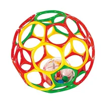 Oball Rassel Ball, Ø 10cm (Farbe zufällig, 1 Stück)