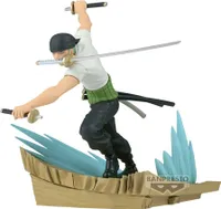 Banpresto One Piece Senkozekkei Roronoa Zoro Figur 11 Cm    One Size