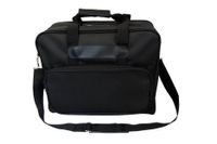 Maximex Komfort-Universaltasche 3in1 Schwarz, Großes Fach für Laptop, Ordner oder Nähmaschine, Tragkraft 10kg, Wasserabweisend, Gepolstert, Verstellbarer Schultergurt, 43,5x34x20,5cm