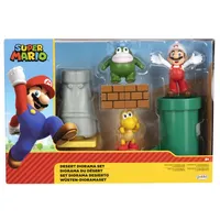 Jakks Pacific World of Nintendo Super Mario Diorama Set Wüste