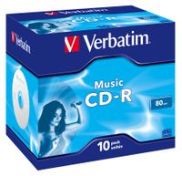 Verbatim Music CD-R, Schmuckkasten