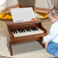 Dětský klavír ze dřeva, dětský klavír pro začátečníky, klavír pro děti, mini hudební výukový nástroj, hračka