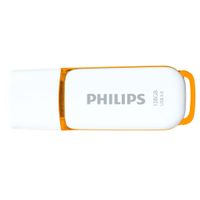 Philips USB-Stick 128GB Snow, USB 3.0, Farbe: Orange