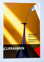 Cliprahmen 50x70cm Bilderrahmen Fotorahmen Wandbilderrahmen Bilderhalter Rahmen