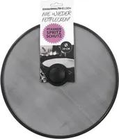 Spritzschutz für Pfannen Fettspritzschutz Ø 29cm Ölspritzschutz Pfannenspritzschutz Herdspritzschutz Schwarz Spritzschutzdeckel Hitzebeständig