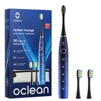 Oclean Voyage Sonic Brush, elektrická zubná kefka， Superdlhá životnosť batérie, IPX7 Vodotesný, 3 Hlavica kefky